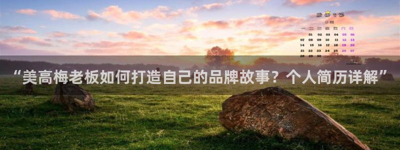 极悦娱乐平台开户链接：“美高梅老板如何打造自己的品牌故事？个人简历详解”
