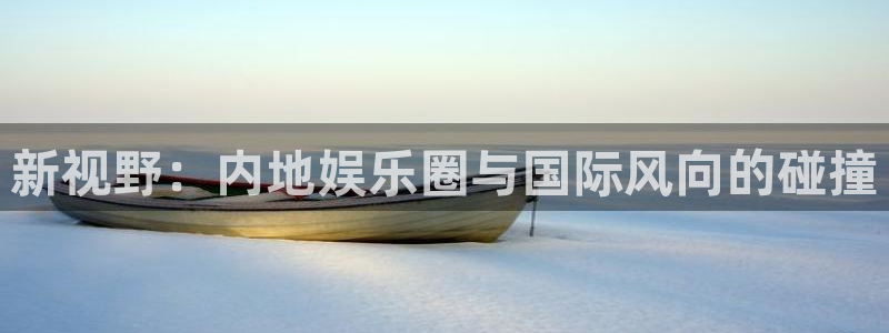 极悦娱乐包怎么样：新视野：内地娱乐圈与国际风向的碰撞